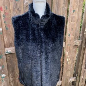 Faux Fur Reversible Vest